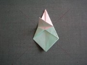 折り紙織り方写真/飾り箱No.[50] <br /><br />