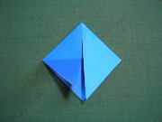 折り紙織り方写真/かぶとNo.[11] <br /><br />
