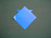 折り紙織り方写真/かぶとNo.[24] <br /><br />