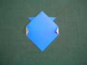 折り紙織り方写真/かぶとNo.[27] <br /><br />