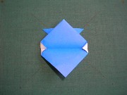 折り紙織り方写真/かぶとNo.[28] <br /><br />
