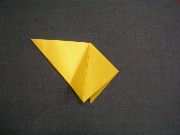 折り紙織り方写真/星No.[11] <br />向きを変えました。