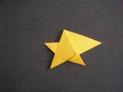 折り紙織り方写真/星No.[25] <br /><br />