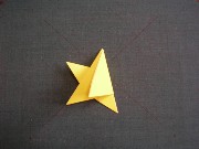 折り紙織り方写真/星No.[27] <br /><br />