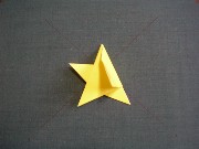 折り紙織り方写真/星No.[28] <br /><br />
