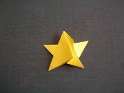 折り紙織り方写真/星No.[34] <br /><br />
