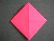 折り紙折り方写真/カメラNo.[7] <br />裏返しました。