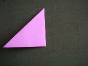 折り紙織り方写真/アジサイNo.[5] <br /><br />