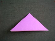 折り紙織り方写真/アジサイNo.[6] <br />向きを変えました。