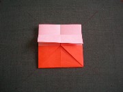 折り紙織り方写真/サイフNo.[17] <br /><br />