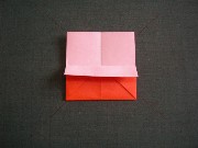 折り紙織り方写真/サイフNo.[19] <br /><br />