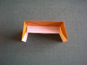 折り紙織り方写真/ピアノNo.[23] <br />ピアノを上から