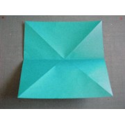 折り紙折り方写真/クリスマスツリーNo.[9] <br /><br />