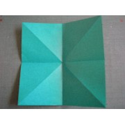 折り紙折り方写真/クリスマスツリーNo.[12] <br /><br />