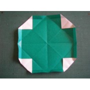 折り紙折り方写真/クリスマスツリーNo.[20] <br /><br />