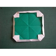 折り紙折り方写真/クリスマスツリーNo.[21] <br /><br />