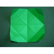 折り紙折り方写真/クリスマスツリーNo.[27] <br /><br />