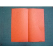 折り紙折り方写真/クリスマスツリーNo.[51] <br />開きました。