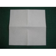 折り紙折り方写真/クリスマスツリーNo.[55] <br />裏返しました。