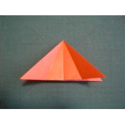 折り紙折り方写真/クリスマスツリーNo.[65] <br /><br />