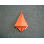 折り紙折り方写真/クリスマスツリーNo.[73] <br /><br />