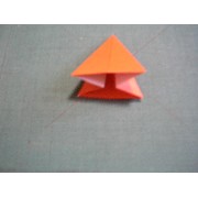 折り紙折り方写真/クリスマスツリーNo.[74] <br /><br />