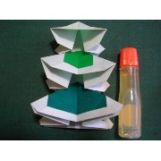 折り紙折り方写真/クリスマスツリーNo.[77] <br /><br />
