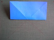 折り紙折り方写真/だまし舟No.[9] <br /><br />