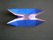 折り紙折り方写真/だまし舟No.[23] <br /><br />
