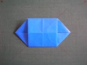 折り紙折り方写真/だまし舟No.[24] <br /><br />