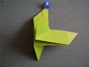 折り紙折り方写真/だまし舟（遊び方）No.[3] <br /><br />